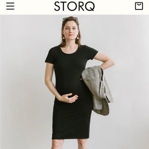 Storq Maternity Dress Size 2 (SML) VGUC